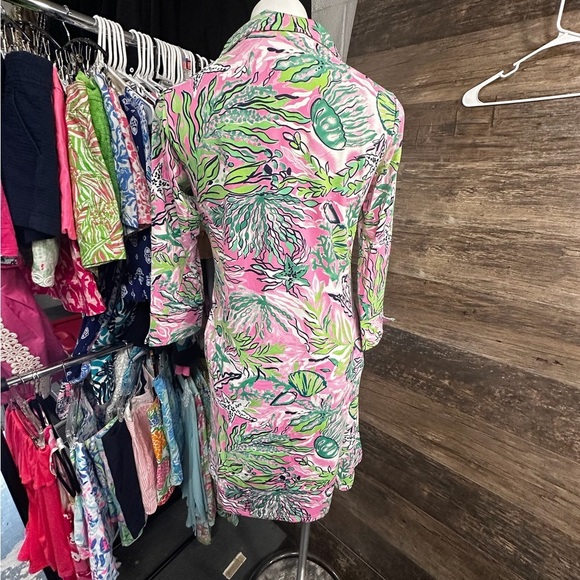 Banana Boat UPF 50+ St Raphael-Pink and Green Sundress Coverup - Picture 3 of 10